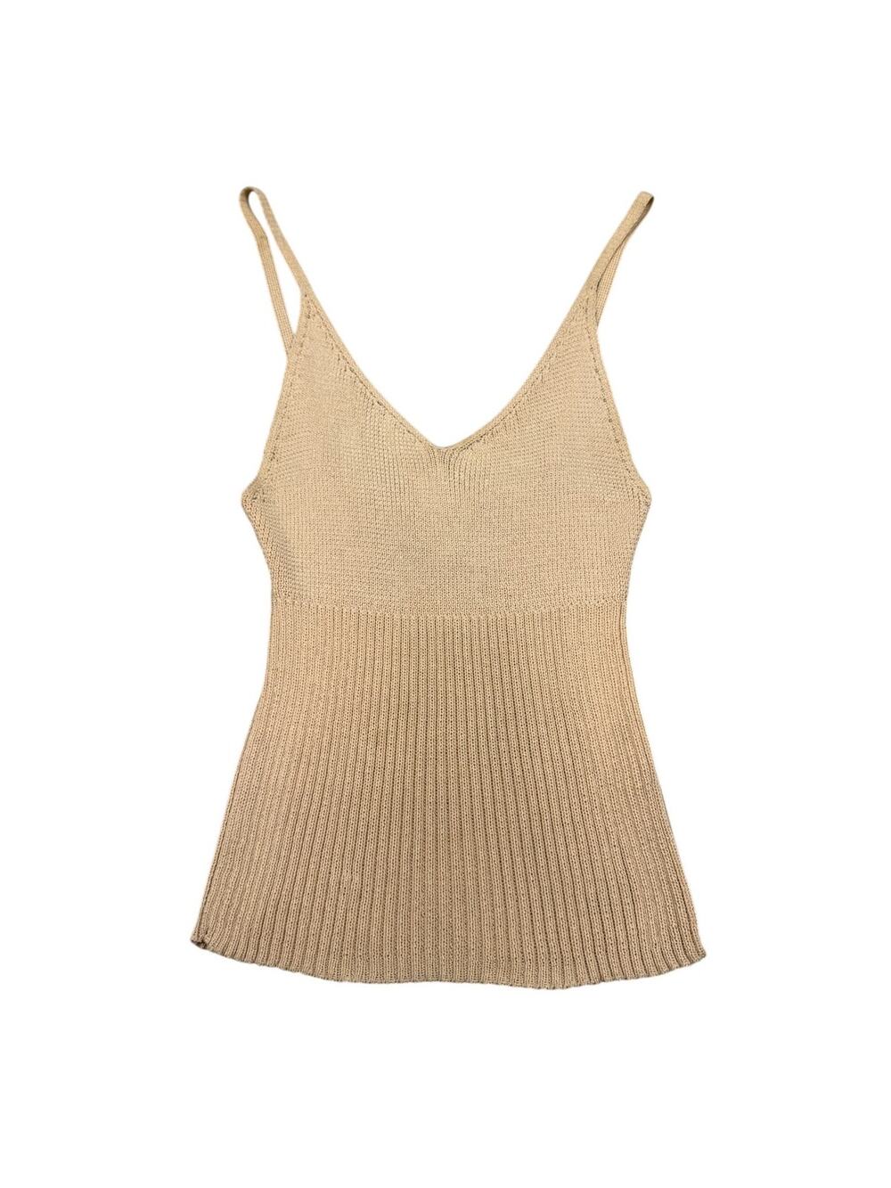 Moda Intl Womens Size XS Knit Tank Top